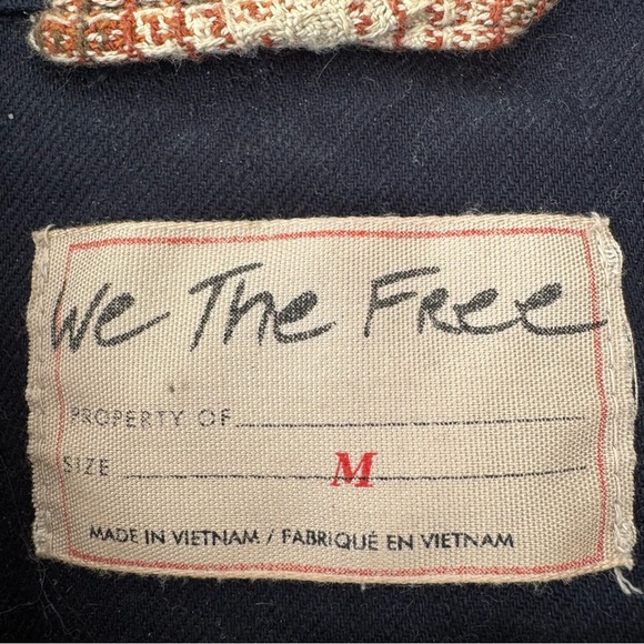 Free People Anneli Plaid Shirt Jacket textured longline thick D - Picture 12 of 13